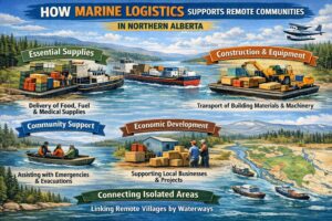How Marine Logistics Supports Remote Communities in Northern Alberta